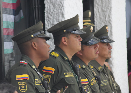 colombian officers