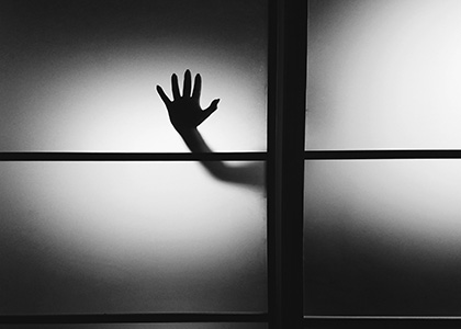 scary hand